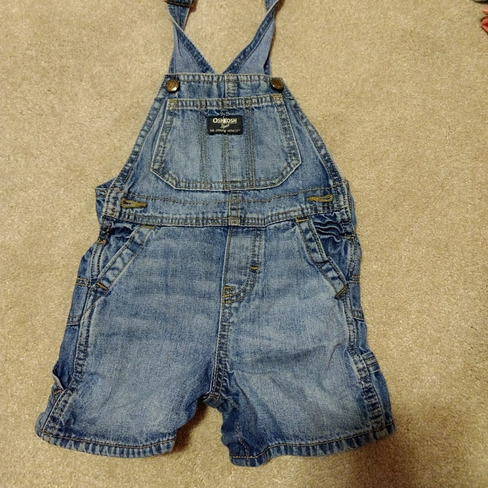 Boys overall shorts